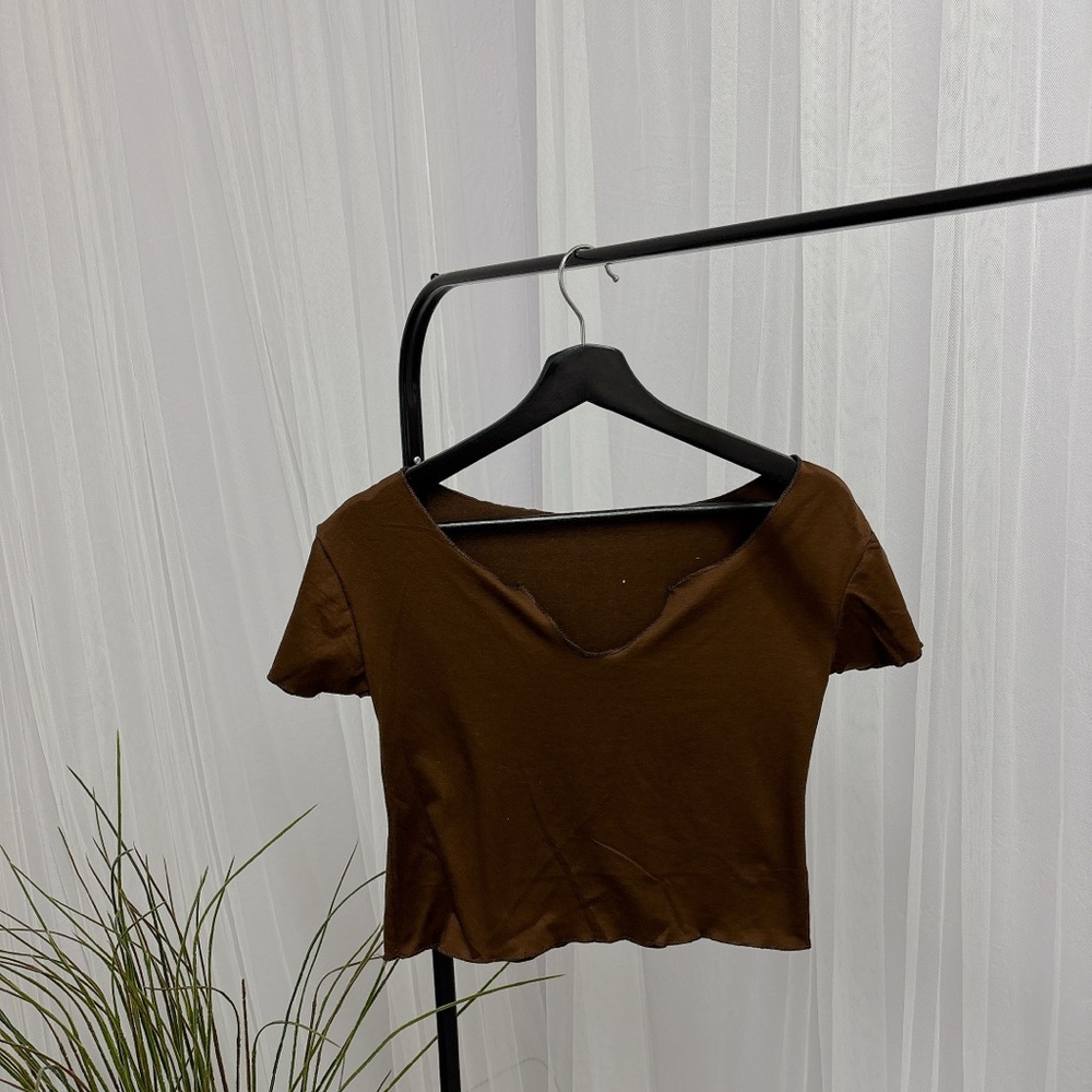 Brown Women's Top